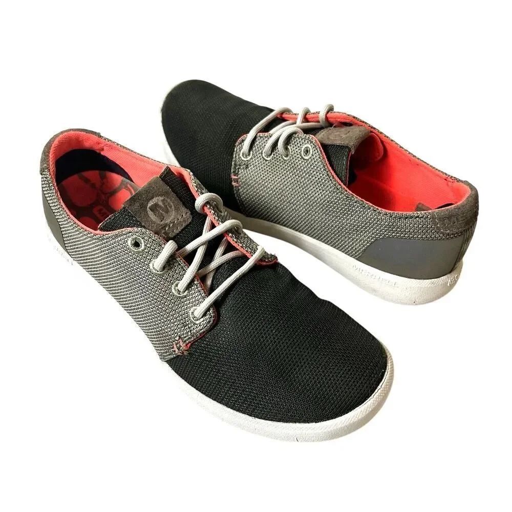 Merrell Vertiver Performance Footwear Sneaker Shoe Lace Up Green Nylon Women 7.5